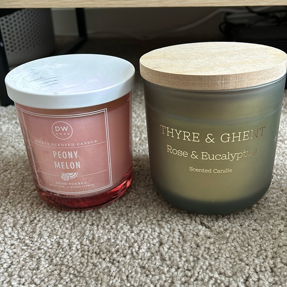 2 new double wick candles